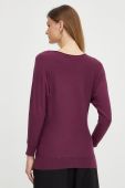 Светр Guess жіночий колір фіолетовий легкий (3534552)