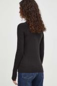 Вовняний светр G-Star Raw жіночий колір чорний легкий гольф