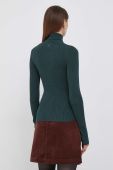 Светр Pepe Jeans жіночий колір зелений легкий гольф