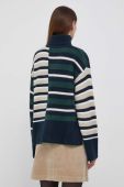 Светр з домішкою вовни Pepe Jeans жіночий теплий гольф колір барвистий
