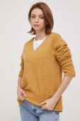Светр з домішкою вовни Pepe Jeans Denisse жіночий колір жовтий