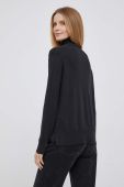 Светр з домішкою вовни Pepe Jeans Donna жіночий колір чорний легкий гольф
