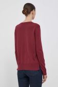 Светр з домішкою вовни Pepe Jeans жіночий колір бордовий легкий