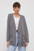 Кардиган з домішкою вовни Sisley колір сірий легкий (3622352) Кардиган з домішкою вовни Sisley колір сірий легкий (3622352)