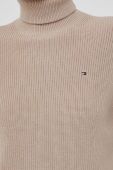 Бавовняний светр Tommy Hilfiger колір бежевий гольф (3538692)