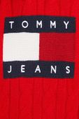 Светр Tommy Jeans жіночий колір червоний