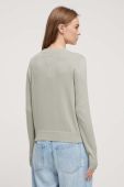 Светр Tommy Jeans жіночий колір зелений легкий (3432035)