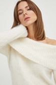 Вовняний светр BA&SH жіночий колір бежевий легкий