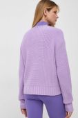 Вовняний светр Patrizia Pepe жіночий колір фіолетовий Вовняний светр Patrizia Pepe жіночий колір фіолетовий