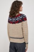 Вовняний светр Polo Ralph Lauren жіночий колір бежевий (3639401)
