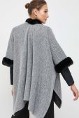 Пончо Morgan колір сірий легке (3635407) Пончо Morgan колір сірий легке (3635407)