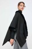 Пончо Morgan колір чорний легке Пончо Morgan колір чорний легке