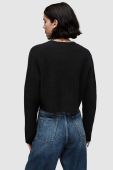 Джемпер AllSaints WICK CARDIGAN жіночий колір чорний легкий