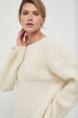 Вовняний светр Lovechild жіночий колір бежевий теплий