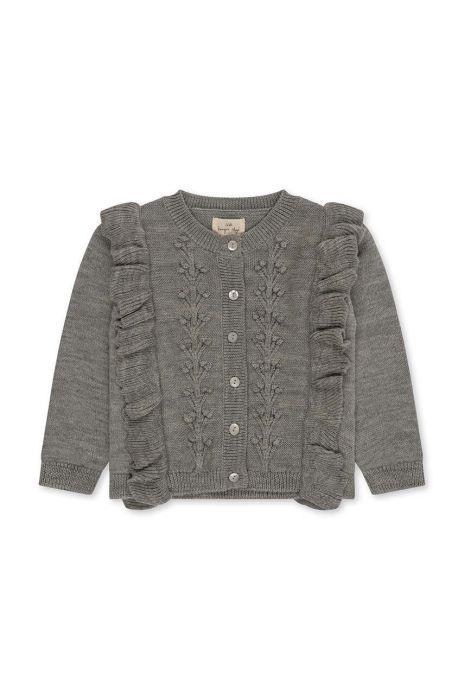 Дитячий кардиган Konges Sl?jd колір сірий Дитячий кардиган Konges Sl?jd колір сірий