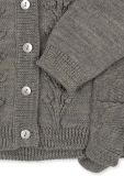 Дитячий кардиган Konges Sl?jd колір сірий Дитячий кардиган Konges Sl?jd колір сірий