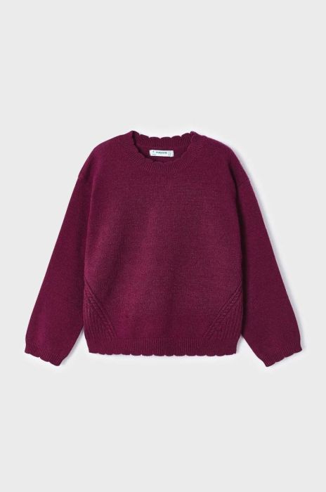 Дитячий светр Mayoral колір бордовий легкий (3547903)