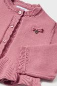 Кардиган для немовлят Mayoral колір рожевий легкий (3435124) Кардиган для немовлят Mayoral колір рожевий легкий (3435124)