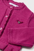 Кардиган для немовлят Mayoral колір фіолетовий легкий Кардиган для немовлят Mayoral колір фіолетовий легкий