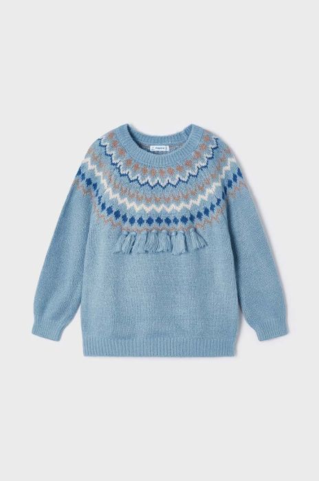 Дитячий светр Mayoral колір сірий теплий Дитячий светр Mayoral колір сірий теплий