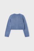 Дитячий кардиган з домішкою вовни Mayoral легкий колір блакитний Дитячий кардиган з домішкою вовни Mayoral легкий колір блакитний