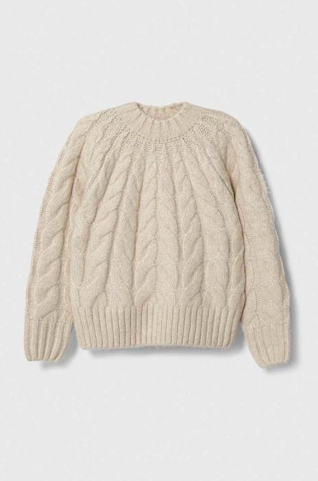 Дитячий светр Mayoral колір бежевий легкий (3411587) Дитячий светр Mayoral колір бежевий легкий (3411587)