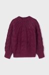 Дитячий светр Mayoral колір бордовий легкий (3411594) Дитячий светр Mayoral колір бордовий легкий (3411594)