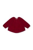 Дитяча бавовняна сорочка That's mine Yana колір бордовий