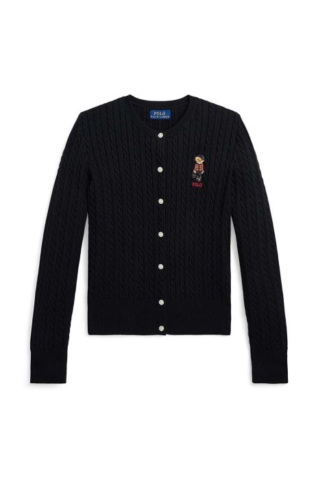 Дитячий кардиган Polo Ralph Lauren колір чорний (3651727)