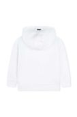 Дитяча кофта BOSS колір білий з капюшоном візерунок (3626172) Дитяча кофта BOSS колір білий з капюшоном візерунок (3626172)