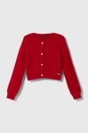 Дитячий кардиган Guess колір червоний (3486889) Дитячий кардиган Guess колір червоний (3486889)