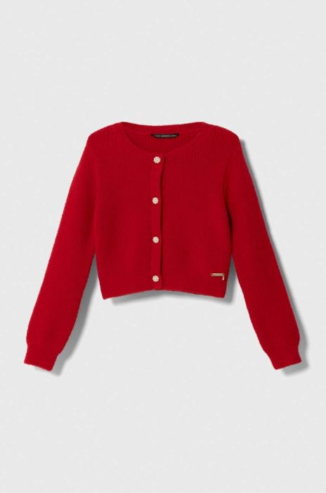 Дитячий кардиган Guess колір червоний (3486889) Дитячий кардиган Guess колір червоний (3486889)