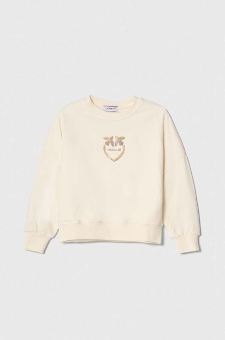 Дитяча кофта Pinko Up колір бежевий (3432382) Дитяча кофта Pinko Up колір бежевий (3432382)