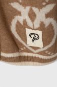 Дитячий кардиган з домішкою вовни Pinko Up колір бежевий теплий (3542617)