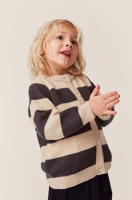 Дитячий кардиган Konges Sl?jd колір бежевий легкий (3689218) Дитячий кардиган Konges Sl?jd колір бежевий легкий (3689218)