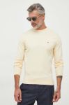 Светр Tommy Hilfiger чоловічий колір жовтий легкий Светр Tommy Hilfiger чоловічий колір жовтий легкий