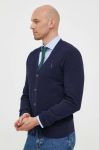 Кардиган з домішкою льону Polo Ralph Lauren колір синій (3260113)