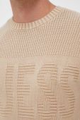 Светр Guess чоловічий колір бежевий легкий (3547961)