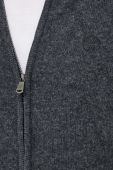 Кардиган з домішкою вовни North Sails колір сірий