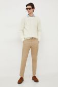 Вовняний светр Liu Jo чоловічий колір бежевий (3679462)