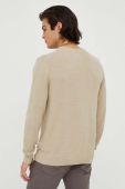 Бавовняний светр Marc O'Polo колір бежевий легкий (3474907)