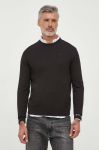 Светр з домішкою вовни Pepe Jeans Andre чоловічий легкий колір чорний Светр з домішкою вовни Pepe Jeans Andre чоловічий легкий колір чорний