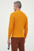 Бавовняний светр Pepe Jeans Dean колір жовтий Бавовняний светр Pepe Jeans Dean колір жовтий