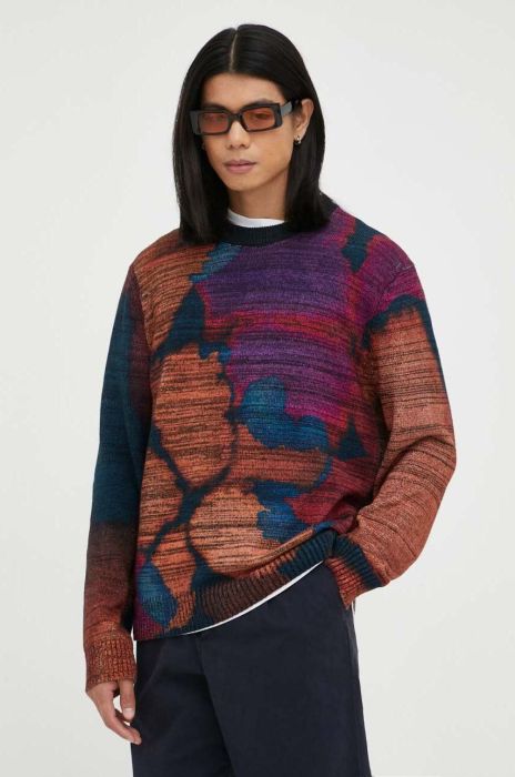 Бавовняний светр PS Paul Smith колір барвистий (3443716) Бавовняний светр PS Paul Smith колір барвистий (3443716)