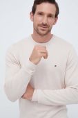 Светр з домішкою кашеміру Tommy Hilfiger колір бежевий легкий (3524540)