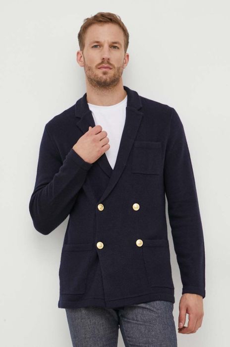 Кашеміровий кардиган Polo Ralph Lauren колір синій (3568776) Кашеміровий кардиган Polo Ralph Lauren колір синій (3568776)