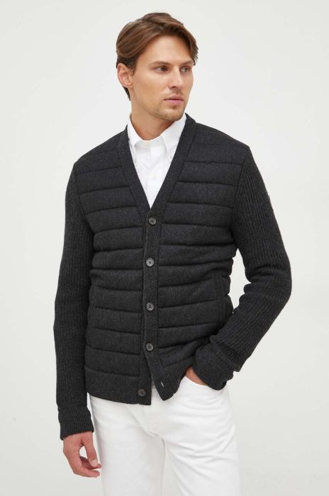 Вовняний кардиган Polo Ralph Lauren колір чорний (3628474) Вовняний кардиган Polo Ralph Lauren колір чорний (3628474)