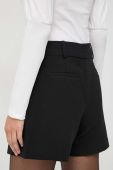 Шорти Morgan жіночі колір чорний однотонні висока посадка (3639485) Шорти Morgan жіночі колір чорний однотонні висока посадка (3639485)