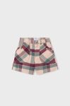 Дитячі шорти Mayoral колір бордовий візерунок