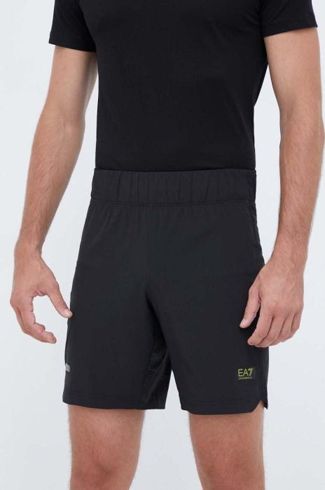 Шорти EA7 Emporio Armani чоловічі колір чорний (3439522)